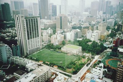 Skyscrapers in city