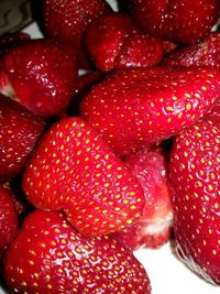 Close-up of fresh strawberries