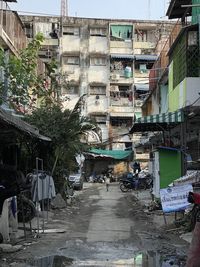 Street amidst buildings in city