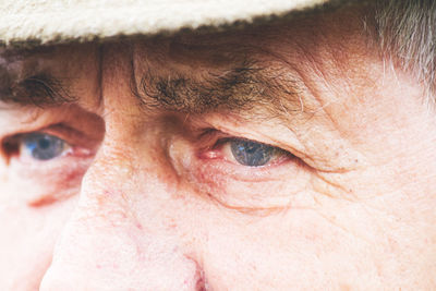 Close-up portrait of man