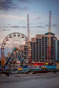 Ferris wheel against sky