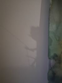 Close-up of water against sky