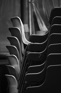 Full frame shot of empty seats