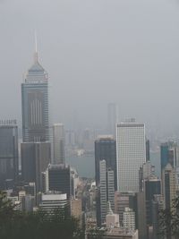 Skyscrapers in city