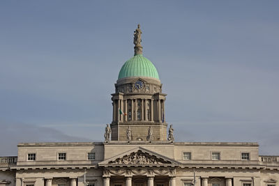 View of building against sky in city