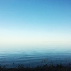 Scenic view of calm sea