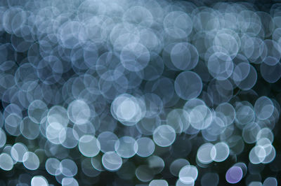 Full frame shot of defocused illuminated lights