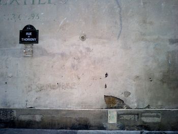 Text on wall