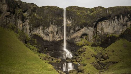 View of waterfall