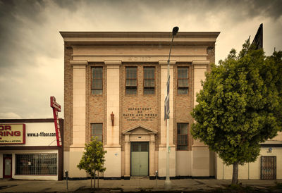 Exterior of building against sky