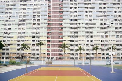 View of buildings in city