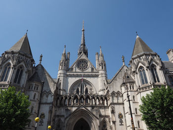 Low angle view of cathedral against sky