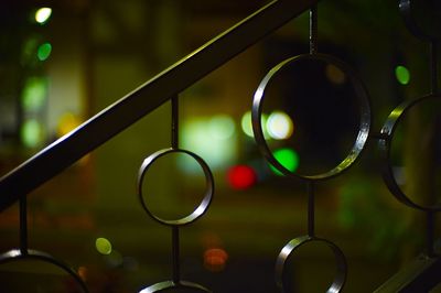 Close-up of metal grate