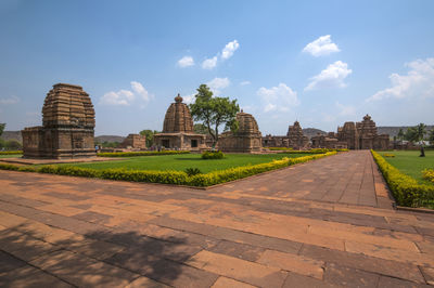 View of temple against sky