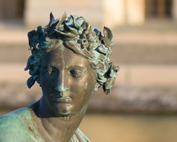 Close-up of statue