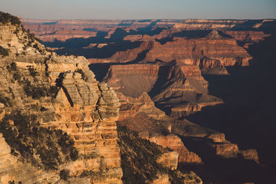 Aerial view of landscape