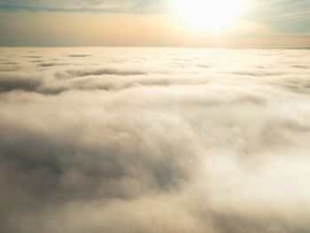 Scenic view of cloudscape during sunset