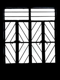 Close-up of window in building