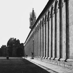 View of historical building