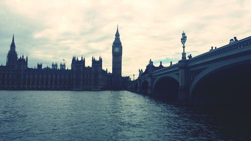 River with buildings in background