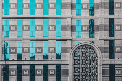 Full frame shot of modern building