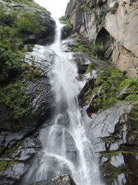 View of waterfall