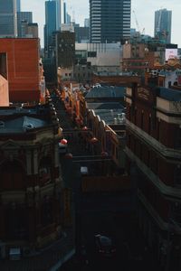 Modern buildings in city