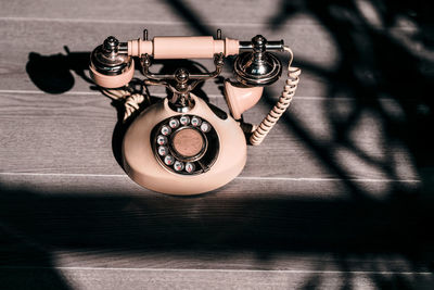 Vintage rotary telephone