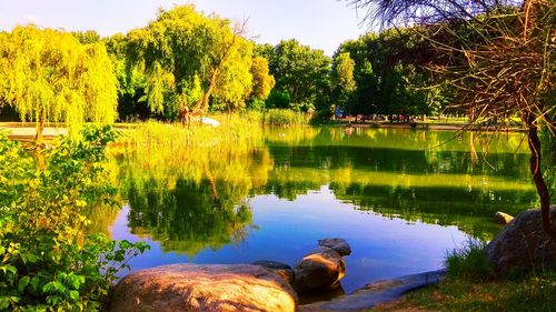 View of a lake