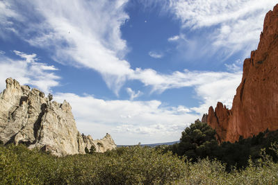 Panoramic view of landscape against sky