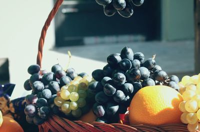 Close-up of grapes