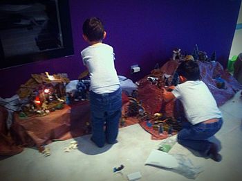 Man walking on street