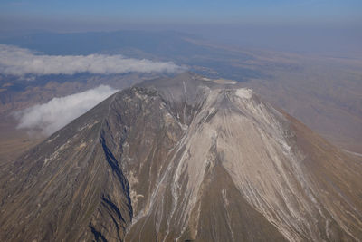 Scenic view of ol doinyo lengai