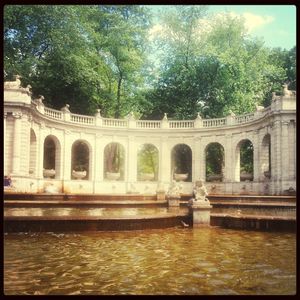 Built structure in water