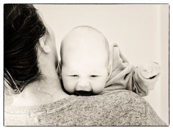 Close-up portrait of girl