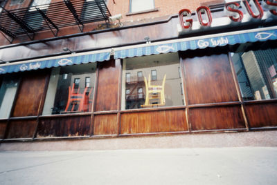 Facade of building