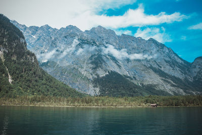 Scenic view of mountains