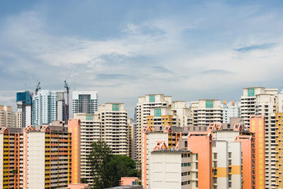 Cityscape against sky