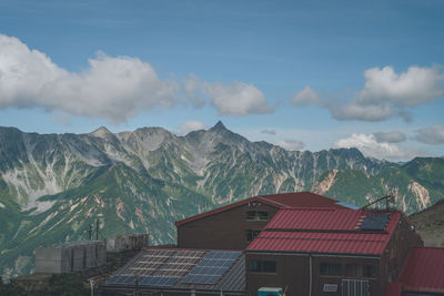 Northern alps and mountain huts