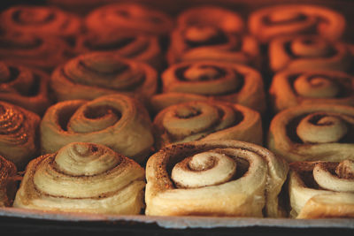 Close-up of cupcakes