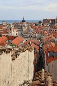 View of buildings in city