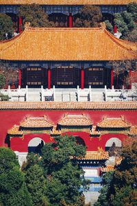 View of temple building