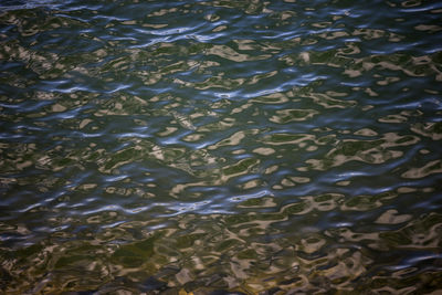 Full frame shot of rippled water