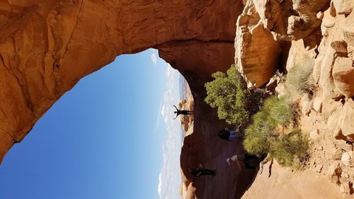 Scenic view of cave