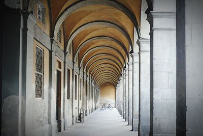 Corridor of building