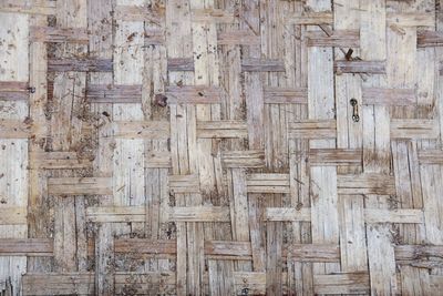 Full frame shot of wood