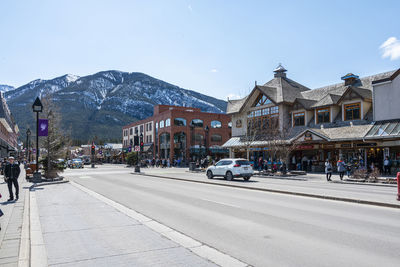 Banff is a town within banff national park in alberta, canada. 