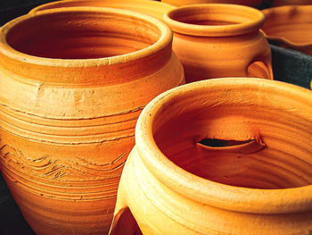 Close-up of stack for sale