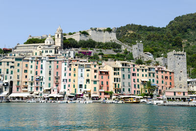 Buildings at waterfront