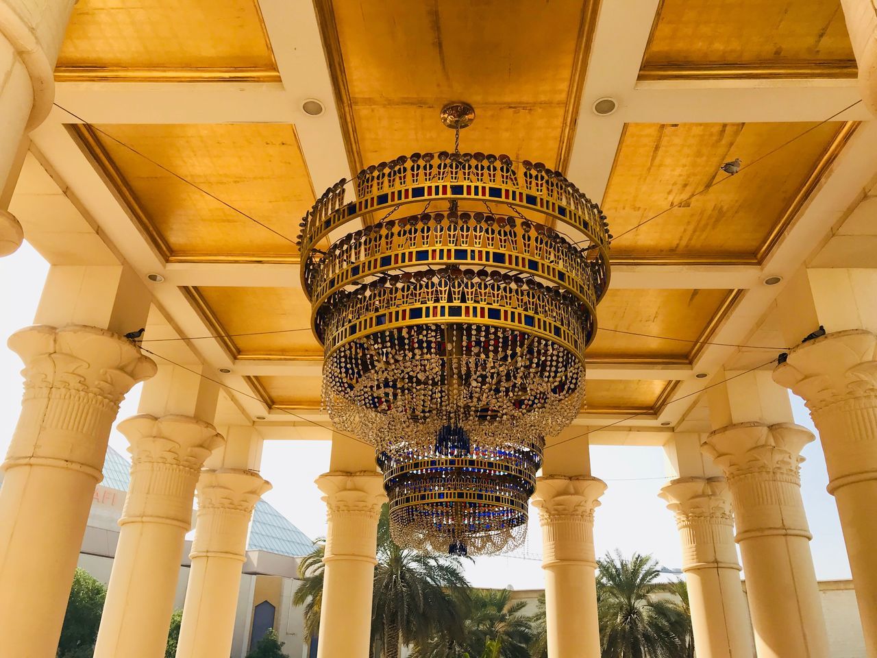 architecture, architectural column, built structure, history, low angle view, travel destinations, pillar, religion, building exterior, no people, day, indoors, sky